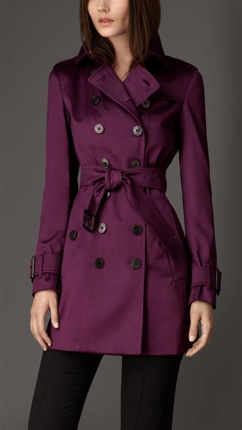 burberry purple trench|burberry trench with removable liner.